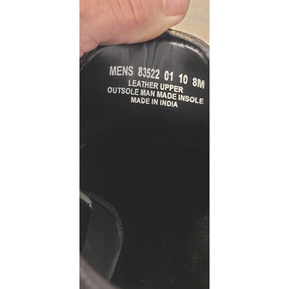 Men's Nunn Bush Black Leather Dress‎ Shoes Size 8M - Picture 12 of 12